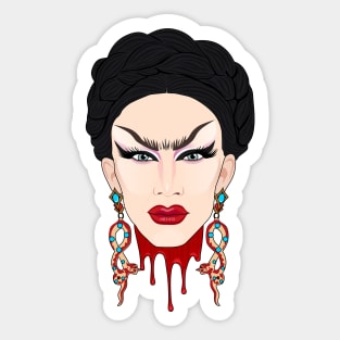 Sasha Velour Beauty Sticker